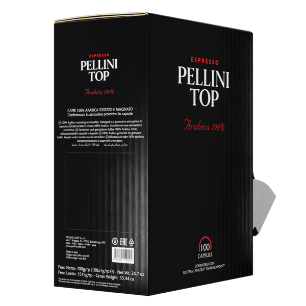 Capsule FAP - PELLINI TOP, Caffè Arabica 100% in capsule FAP compatibili con sistema Lavazza Espresso Point<sup>®*</sup> - 2
