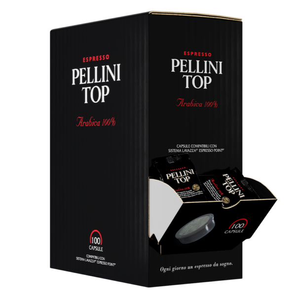 Capsule FAP - PELLINI TOP, Caffè Arabica 100% in capsule FAP compatibili con sistema Lavazza Espresso Point<sup>®*</sup> - 3