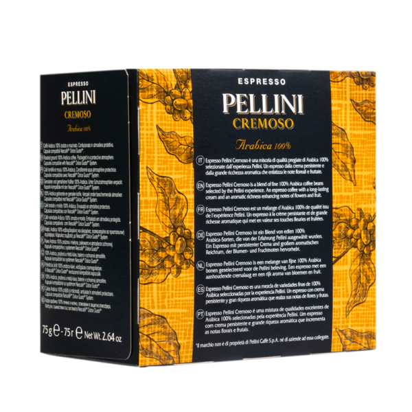 Capsule compatibili Dolce Gusto - PELLINI CREMOSO, Caffè Arabica 100% in capsule Compatibili Nescafé<sup>®*</sup> Dolce Gusto<sup>®*</sup> - 2