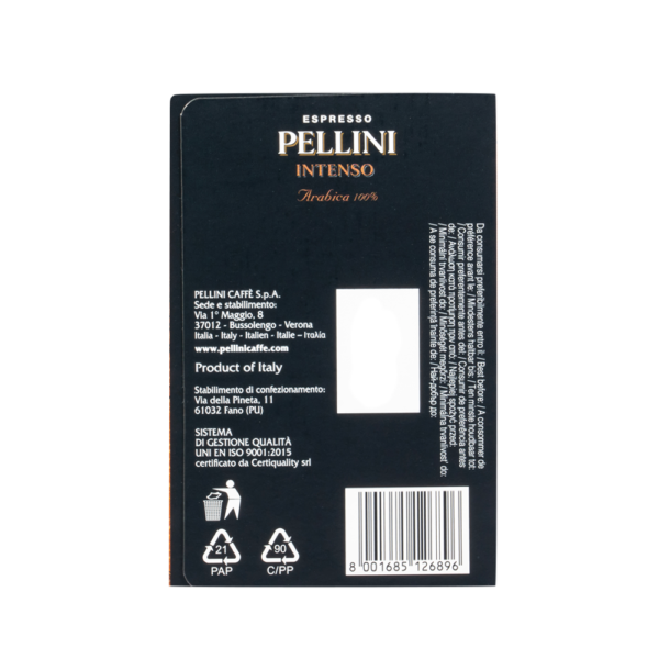 Capsule compatibili Dolce Gusto - PELLINI INTENSO, Caffè Arabica 100% in capsule Compatibili Nescafé<sup>®*</sup> Dolce Gusto<sup>®*</sup> - 3