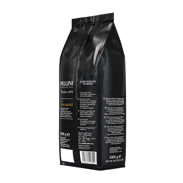 Coffee beans - PELLINI N°3 GRAN AROMA 100% Arabica Espresso <br> Coffee beans - 2