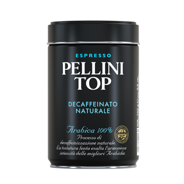 Caffè macinato - PELLINI TOP DECAFFEINATO Naturale, Caffè Arabica 100%