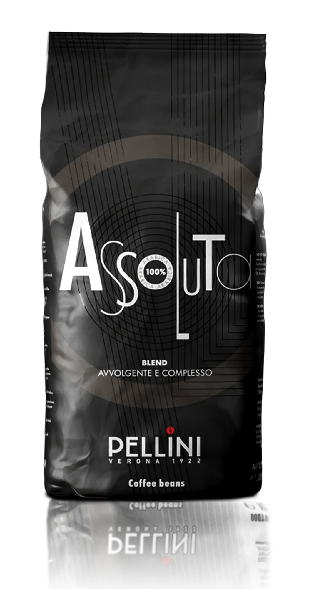 Caffè Pellini miscela Assoluta in grani, confezione soft pack