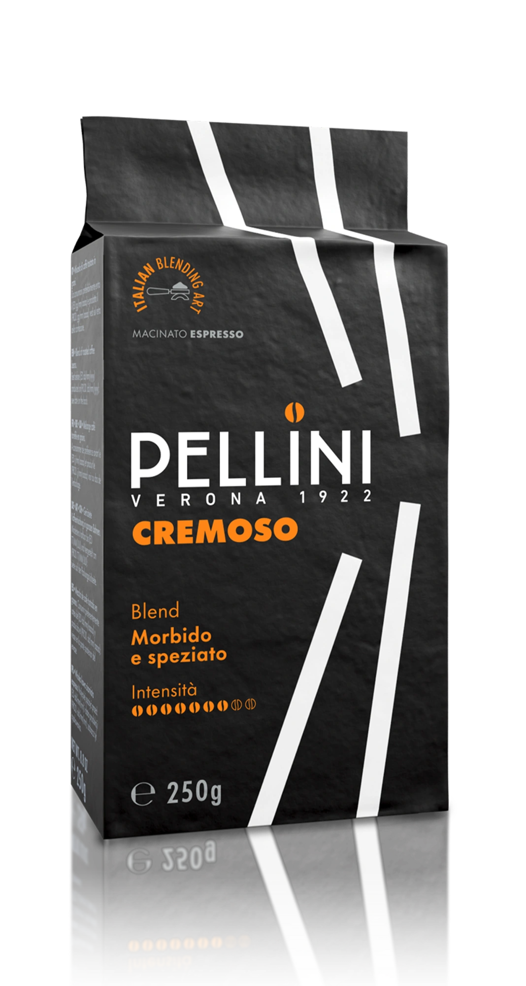 Caffè Pellini miscela Cremoso macinato espresso, confezione mattonella