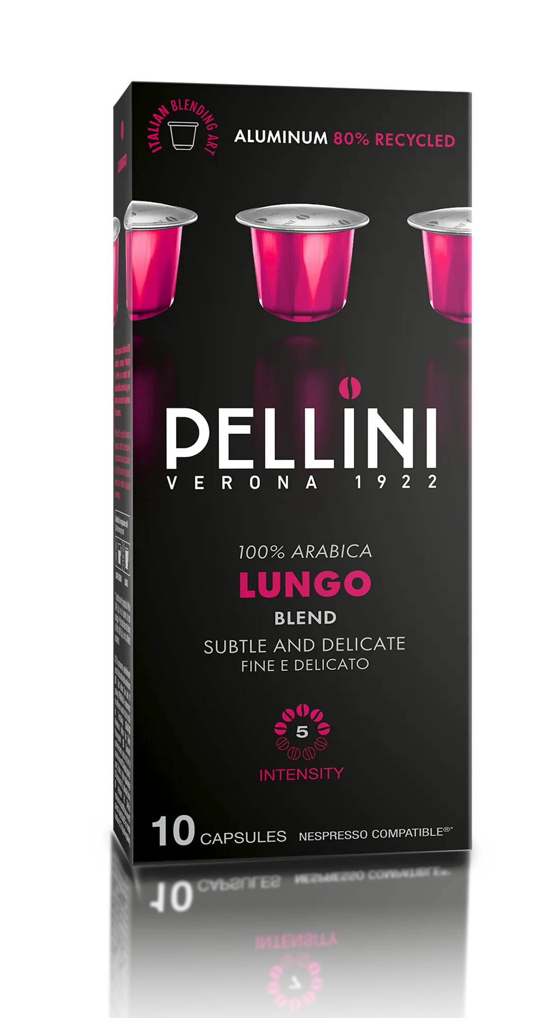 Caffè Pellini Lungo in capsule, confezione da 10 pezzi