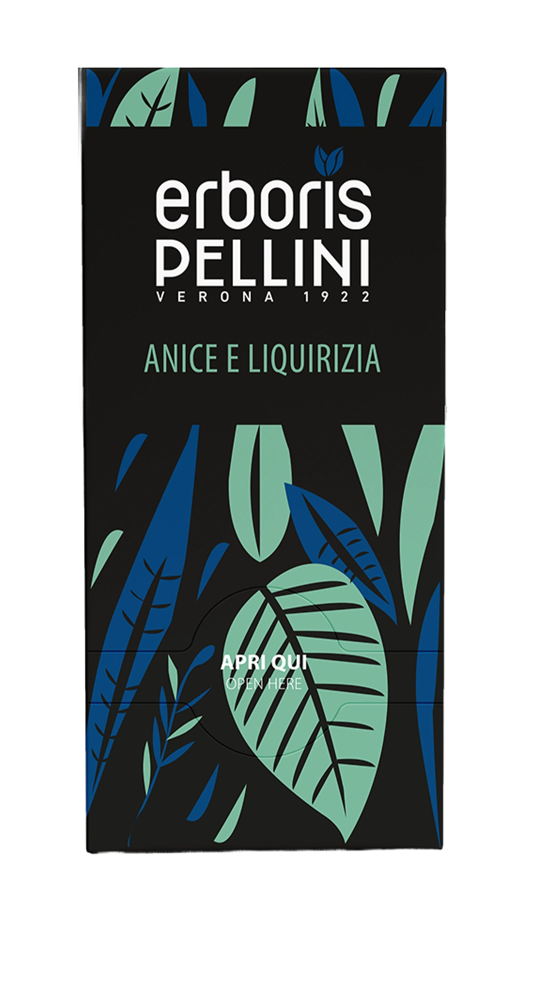Pellini Erboris tisana anice e liquirizia, confezione da 20 bustine