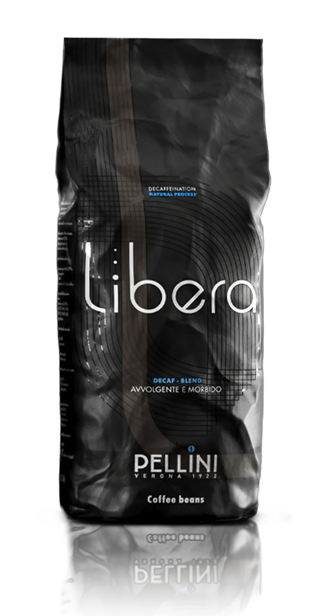 Libera grani Caffè Pellini miscela Libera in grani, confezione soft pack