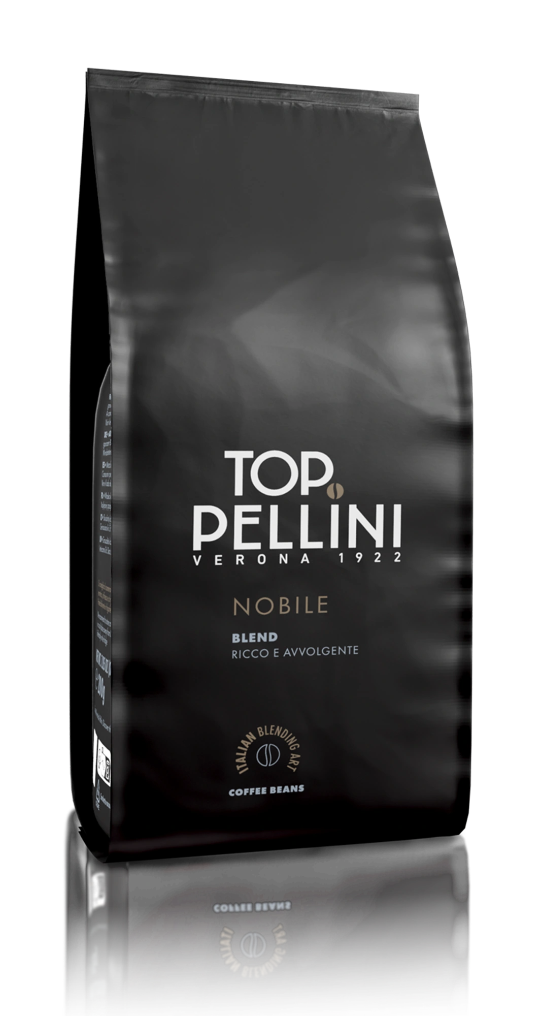 Caffè Pellini miscela Top Nobile in grani, confezione soft pack