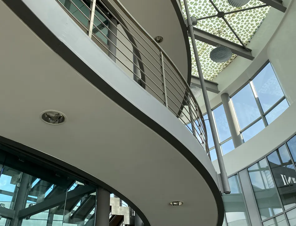 Nuovo stabilimento Pellini visto dall'interno