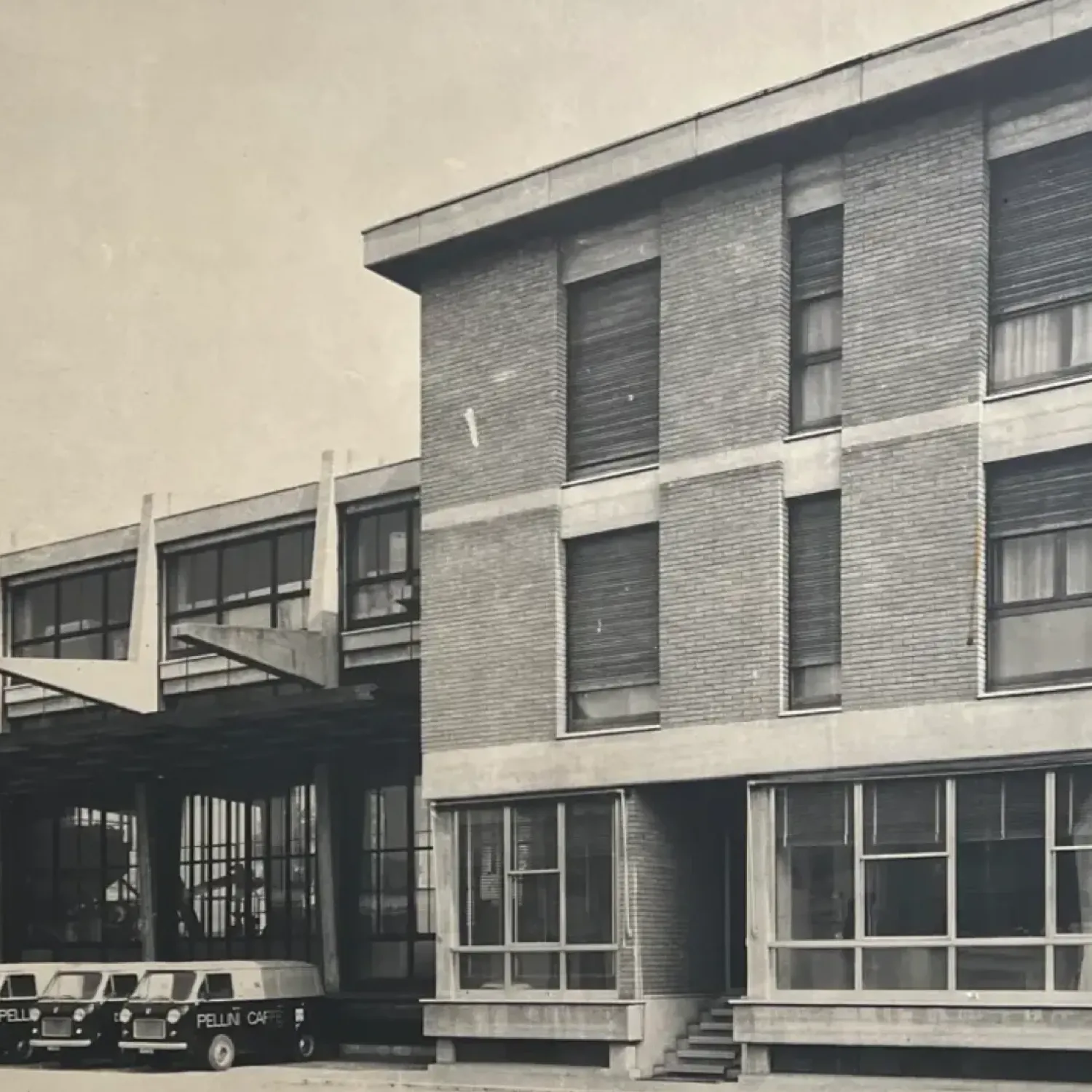 Evoluzione industriale stabilimento Foto storica dello stabilimento Pellini anni 60
